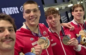 Prva medalja Varaždinca na velikom plivačkom natjecanju, Luki Cvetku čestitku uputio gradonačelnik