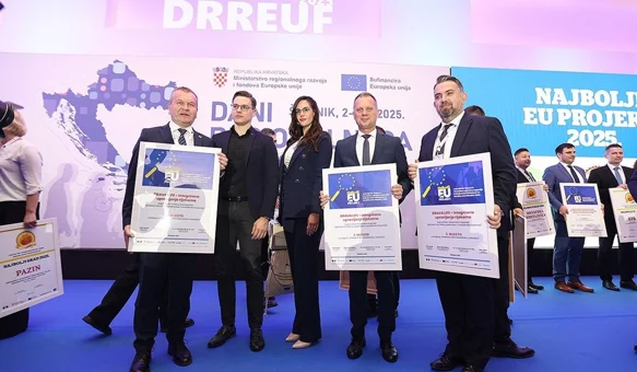 Župan Stričak preuzeo priznanje za pionirski projekt „Drava Life“