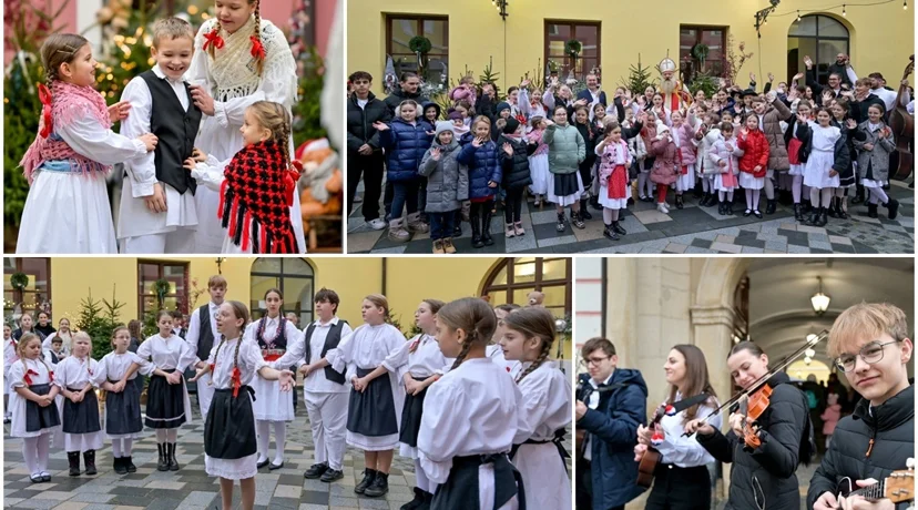 FOTO Djecu razveselili pjesma, mirisi domaćih kolača i dolazak Svetog Nikole