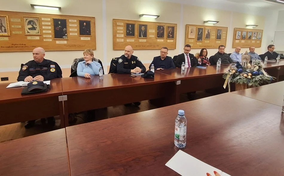 Prva sjednica Vijeća za prevenciju Varaždinske županije na čelu s predsjednikom Nenadom Horvatićem