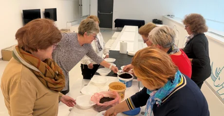 U Muzeju grada Ludbrega muzealci uz pomoć Žena iz Centra svijeta sijali pšenicu