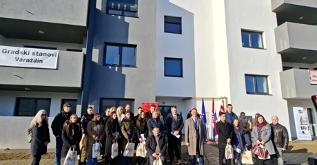 FOTO/AUDIO Uručeni ključevi prvim stanovnicima novog varaždinskog naselja