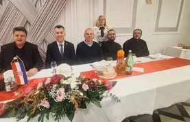 Marković i Lukačić na krsnoj slavi Svetog Nikole