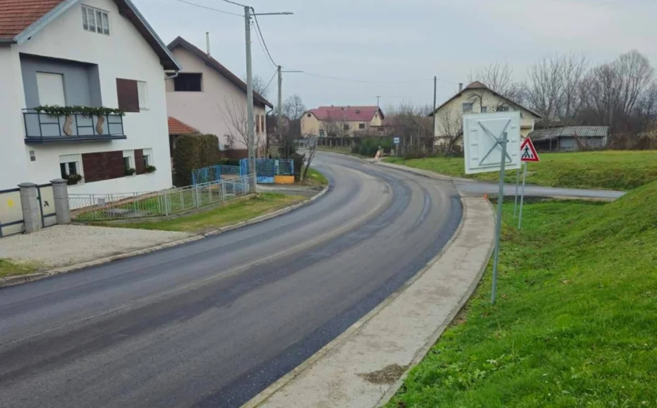 Završeno asfaltiranje dijela Varaždinske ulice u Jalžabetu