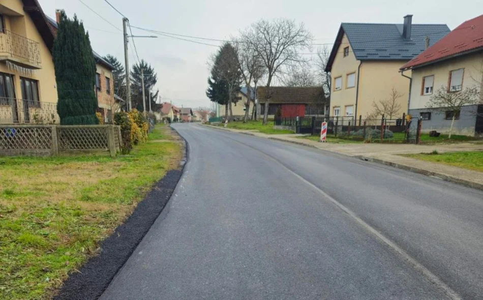 Završeno asfaltiranje dijela Varaždinske ulice u Jalžabetu
