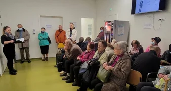 Klara Jelenski unijela duh blagdana na odjel dnevne onkološke bolnice