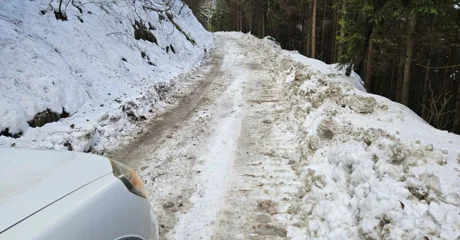 Od snijega do 65 cm raščišćena cesta do Ivančice