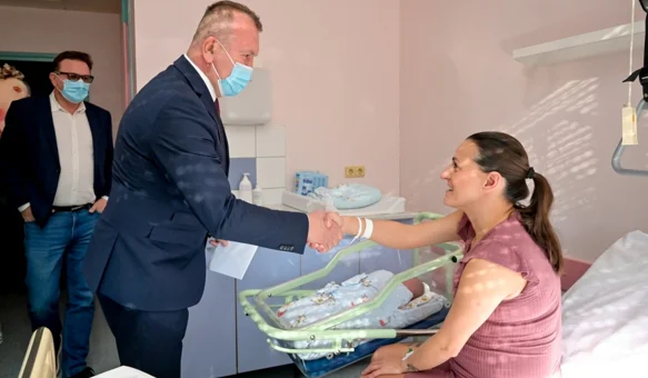 Vid Šagi prva je beba rođena u Varaždinskoj županiji u 2026. godini