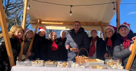 Mještani Vidovca u podne nazdravili 2026. godini