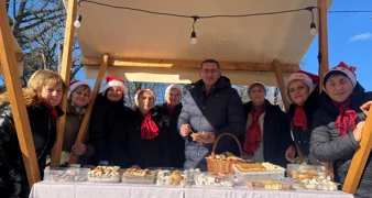 Mještani Vidovca u podne nazdravili 2026. godini