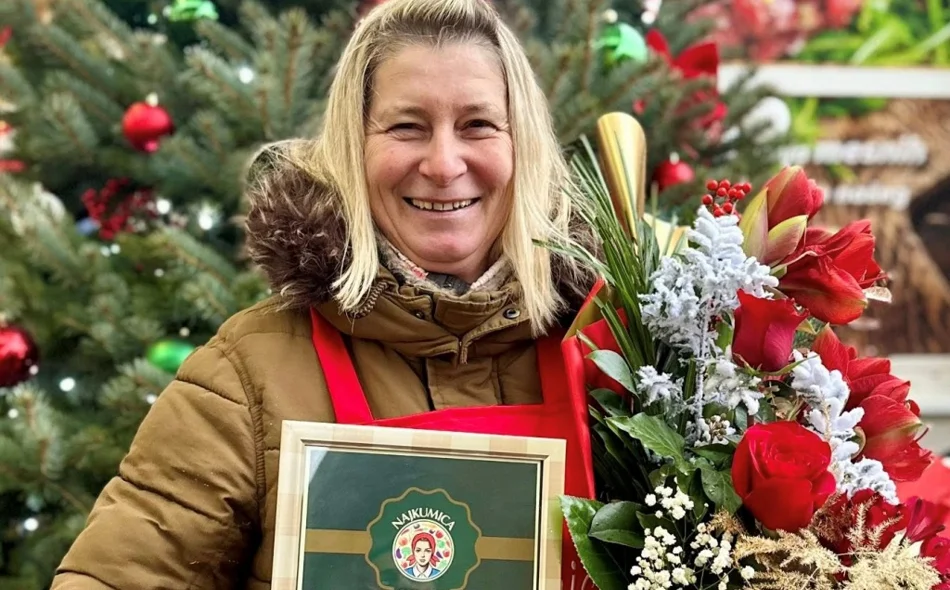 Najkumica Kristina Kovačić iz Domitrovca već 35 godina uveseljava kupce na varaždinskom placu