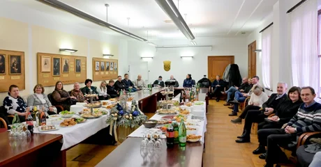 Tradicionalan prijam za novinare, snimatelje i druge djelatnike medijskih kuća