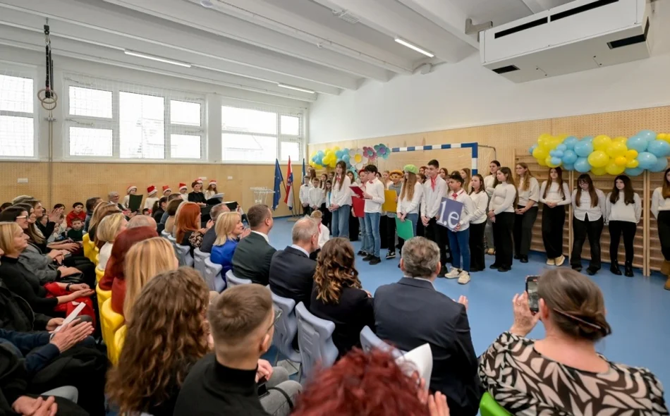 FOTO Otvorena dograđena Područna škola Strmec Podravski i nova školska dvorana