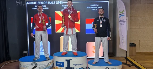 Enes Garibović srebrni u Rijeci na turniru Grand Prix Croatia