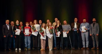 FOTO Ivanečkim sportašima i klubovima dodijeljene nagrade za posebne uspjehe u sportu u 2025.