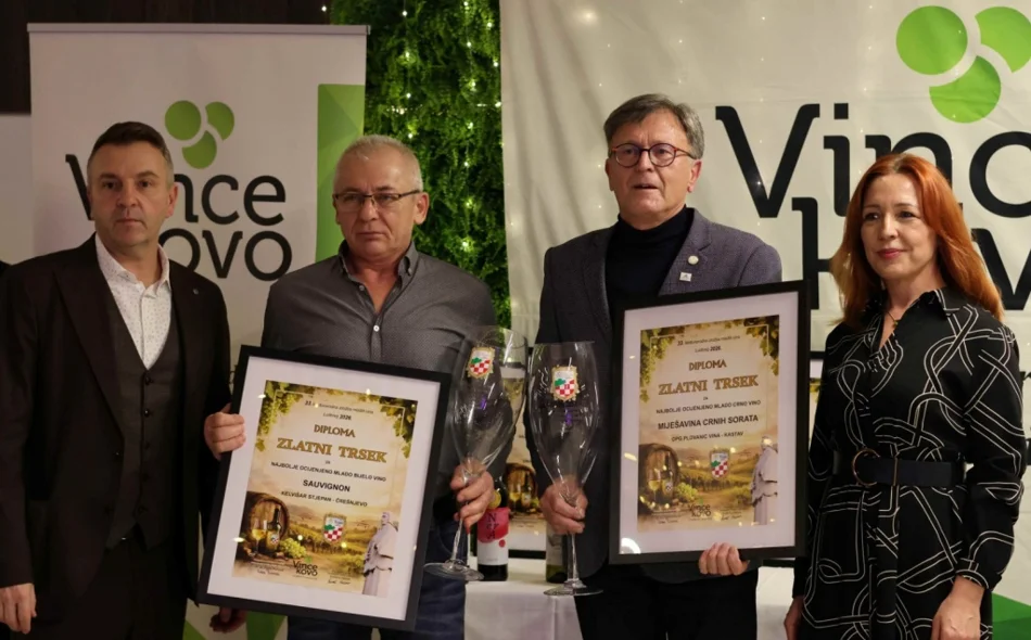 Rekordan broj vina i zlatnih medalja na 33. izložbi mladih vina u Ludbregu
