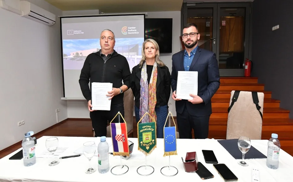 Potpisan ugovor o izgradnji Centra kulture vrijedan više od 4,2 milijuna eura