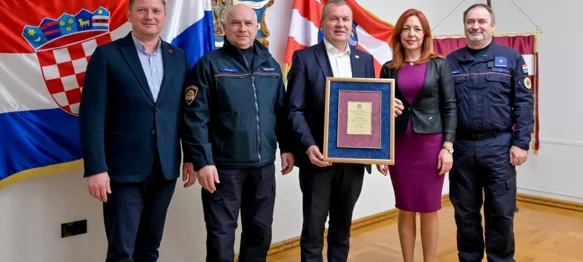 Prvi glas pomoći u kriznim trenucima - prijem za  djelatnike Županijskog centra 112 Varaždin