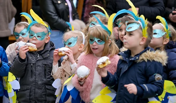 FOTO Šarenilo, smijeh i pjesma obilježili Dječji fašnik u Novom Marofu