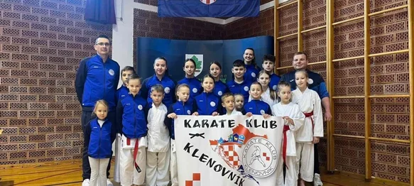 Karate klub Klenovnik pred svojim navijačima ponovno odnio titulu najboljeg kluba