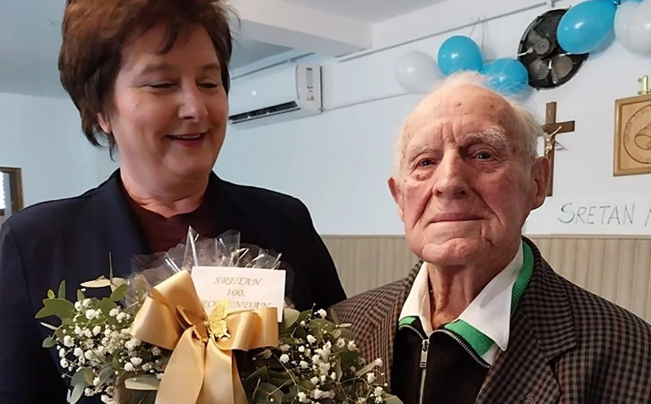 Stoljeće života Đure Fošnjara obilježeno u krugu obitelji i prijatelja