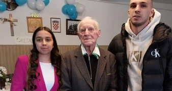 Stoljeće života Đure Fošnjara obilježeno u krugu obitelji i prijatelja