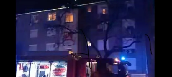 U požara stanu na Banfici nema stradalih, očevid u tijeku