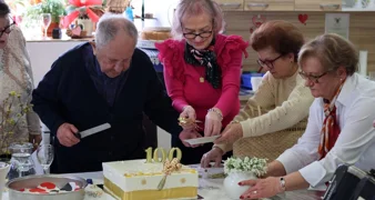 Ludbreški umirovljenici napravili feštu Gabreku za 100. rođendan!