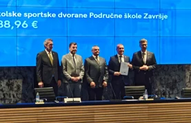 Nova ulaganja Varaždinske županije: ugovorena EU sredstva za školske dvorane u Ključu i Završju