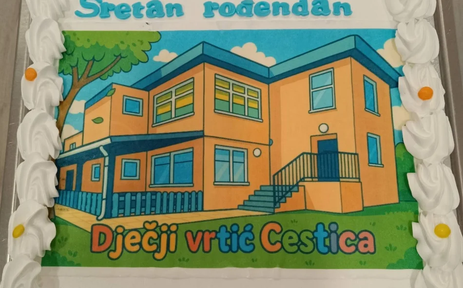 FOTO Dječji vrtić Cestica proslavio prvi rođendan