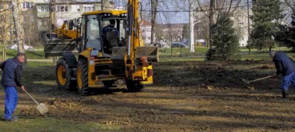 U tijeku uređenje ivanečkog gradskog parka