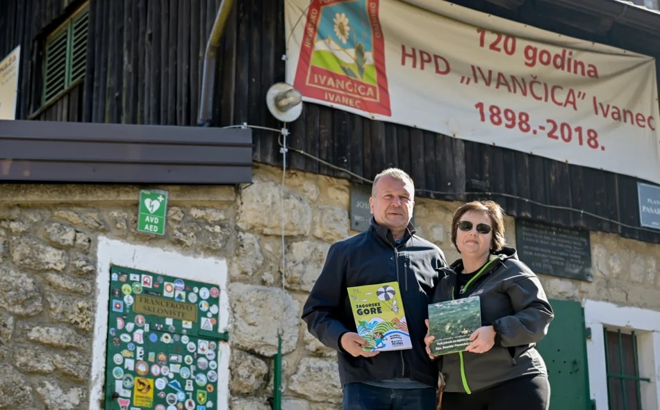 Župan Anđelko Stričak sa suradnicima u obilasku Parka prirode "Zagorske gore"