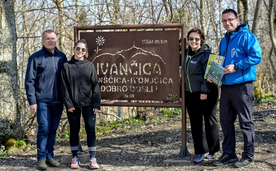 Župan Anđelko Stričak sa suradnicima u obilasku Parka prirode "Zagorske gore"