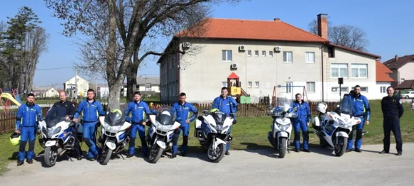 Općina Vidovec domaćin treninga prometnih motociklista Policijske uprave varaždinske