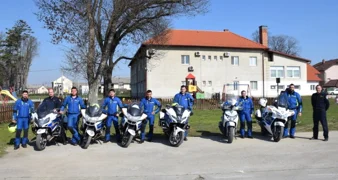 Općina Vidovec domaćin treninga prometnih motociklista Policijske uprave varaždinske