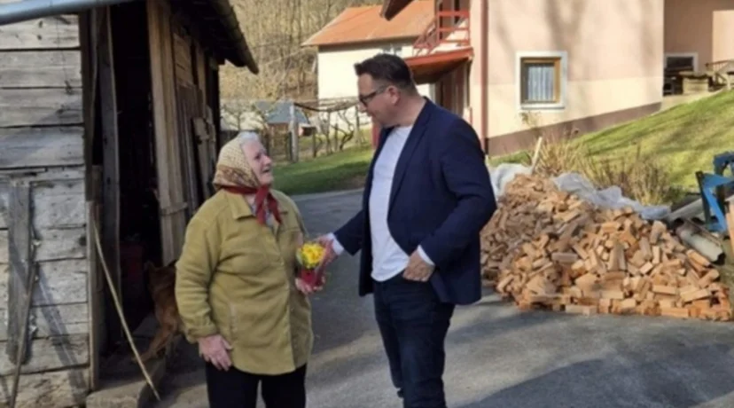 Podjela uskrsnica za bednjanske umirovljenike