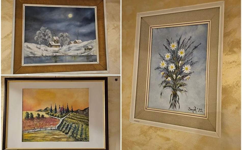 Otvorena izložba slika &bdquo;Mašta &ndash; zbilja &ndash; sjećanja&rdquo; autora Slobodana Benjaka