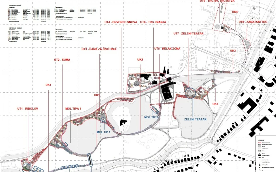 Grad dobiva novu, povezanu mrežu zelenih prostora kroz devet urbanih točaka