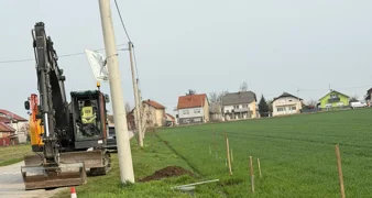 Započeli radovi na izgradnji produžetka nogostupa u Ulici Vladimira Nazora u Vidovcu