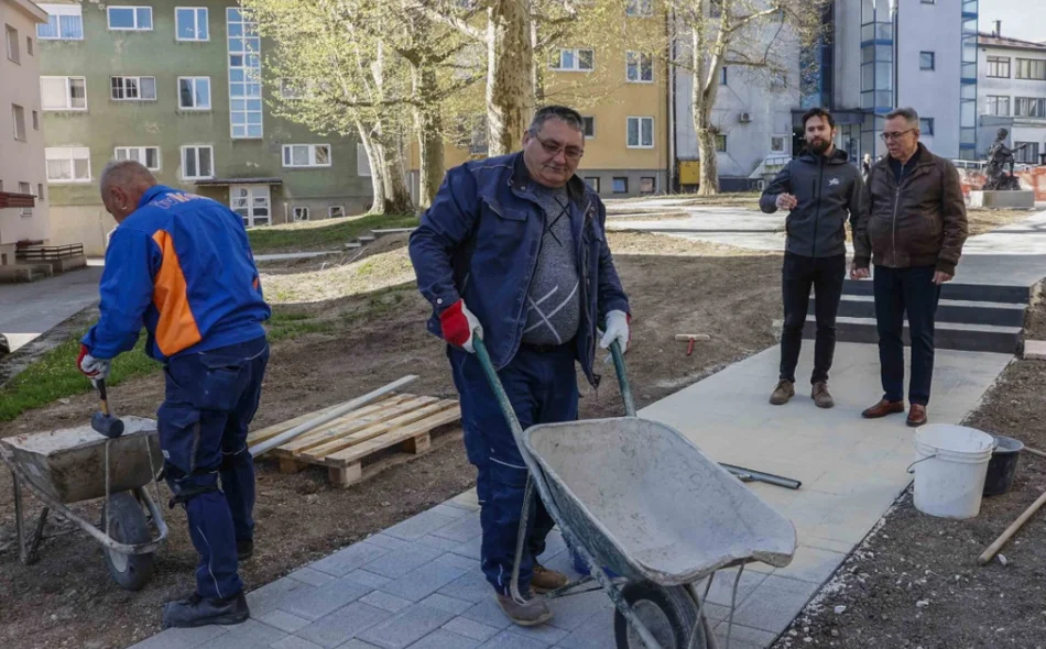 Građevinski radovi pri kraju, slijedi hortikulturno uređenje i postavljanje urbane opreme