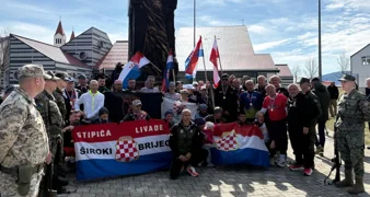 Izaslanstvo Općine Vidovec odalo počast žrtvama Kupresa