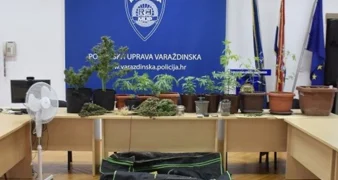 Pao dilerski dvojac u Varaždinu: U crnim torbama pronađena hrpa droge