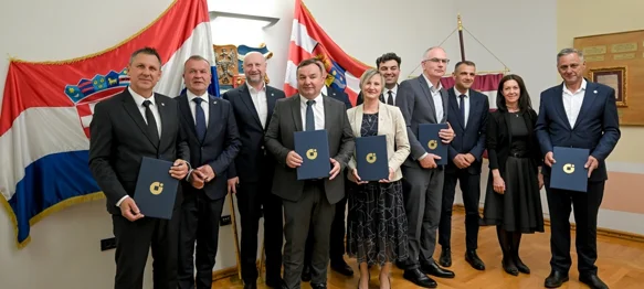 AUDIO Župani sjevera Hrvatske kod Stričaka - potpisan sporazum o suradnji pet područnih obrtničkih komora
