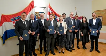 AUDIO Župani sjevera Hrvatske kod Stričaka - potpisan sporazum o suradnji pet područnih obrtničkih komora