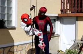 Nakon borbe s leukemijom dječaka Bornu iznenadila posjeta i poklon Spider-Mana