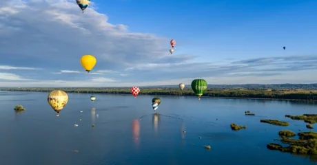 Na nebu 40 balona iz 14 zemalja, publiku zabavlja popularni Dalmatino