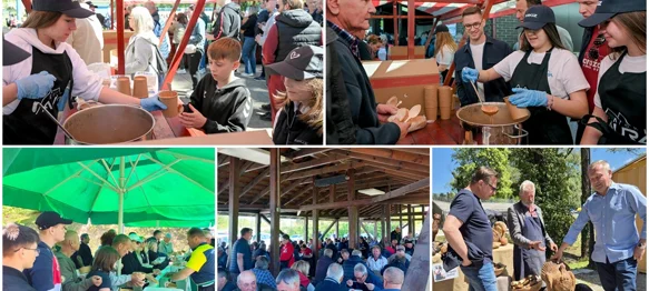 FOTO Lijepo vrijeme privuklo tisuće građana na druženje i prvomajski grah