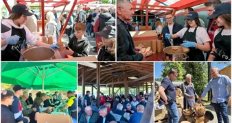 FOTO Lijepo vrijeme privuklo tisuće građana na druženje i prvomajski grah