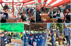 FOTO Lijepo vrijeme privuklo tisuće građana na druženje i prvomajski grah