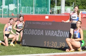 Povijesni rekord! Atletičarke Slobode srušile državni rekord, klubu 3 naslova prvaka